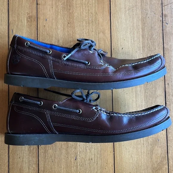Timberland boat shoes, men’s size 14 wide - Picture 4 of 5